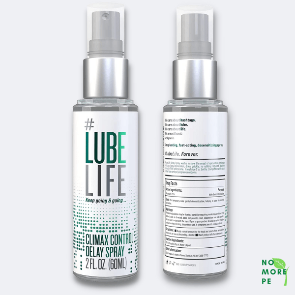 Lube Life Climax Control Delay Spray