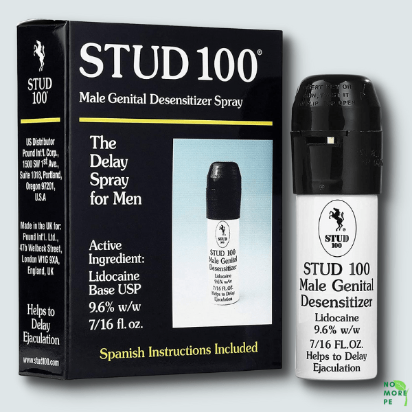 Stud 100 male genital desensitizer spray