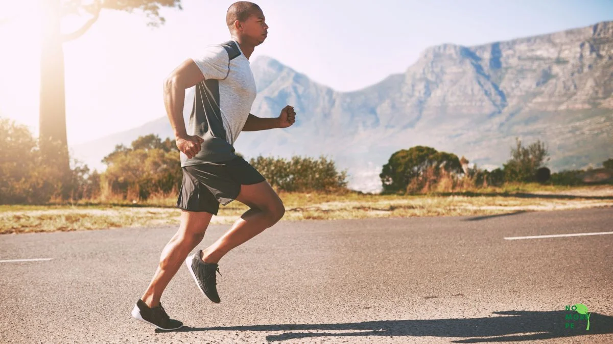 man running