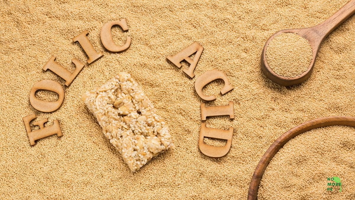 folic acid written on sand