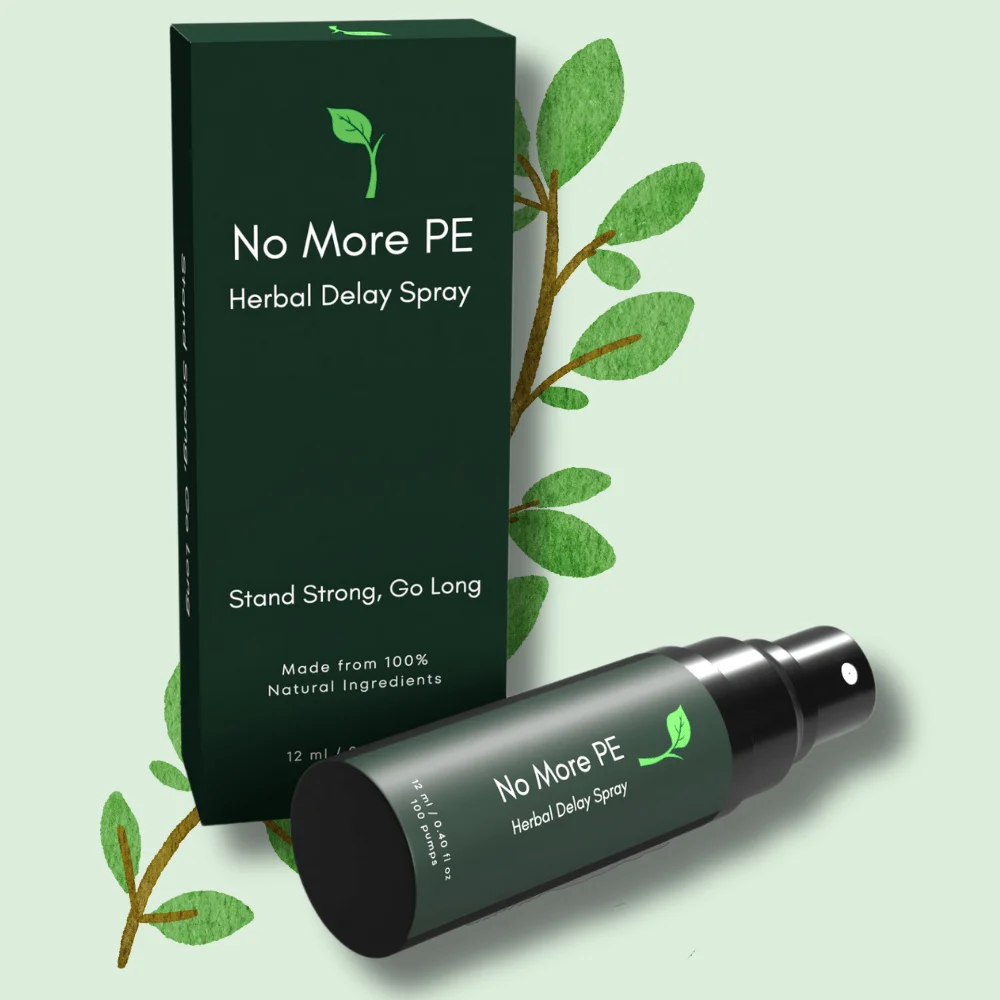 No More PE Spray Box and bottle