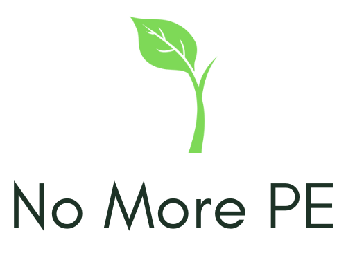 No More PE logo
